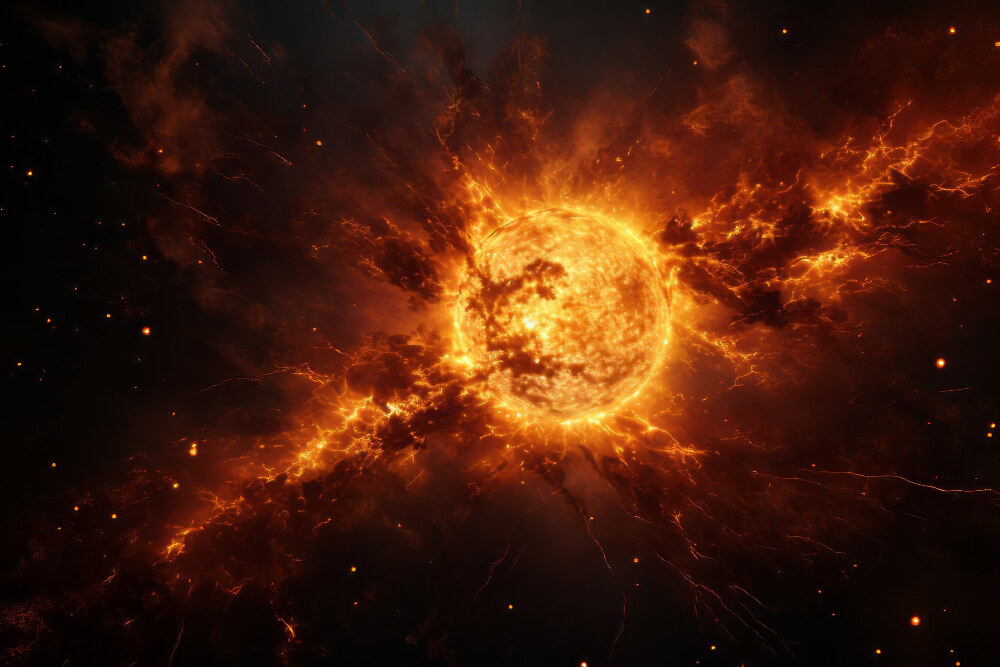 AI Predicts Solar Storms